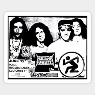 1987 Hardcore Punk Rock Show (Detroit, MI) Sticker